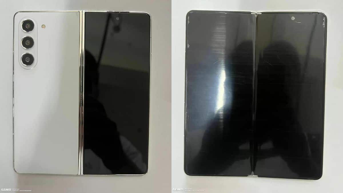 Samsung Galaxy Z Fold Images Of Dummy Units Leaked Points To A Gap