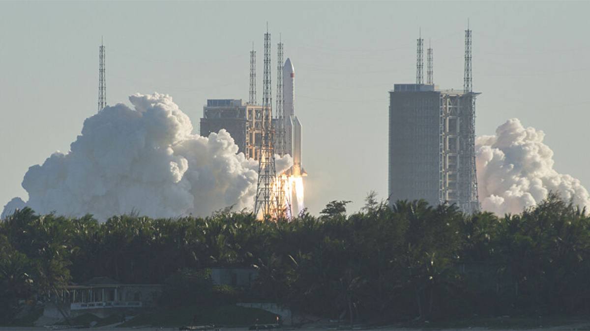 China's Rocket Fell Uncontrollably On Earth, Long March 5B, Such An ...