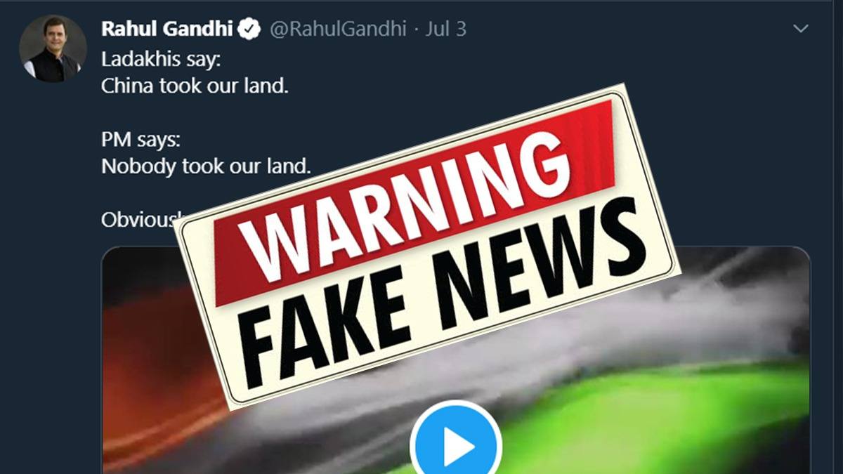 Fact Check: To target PM Modi, Rahul tweeted a video of Ladakhis, 5 of these are Congressmen