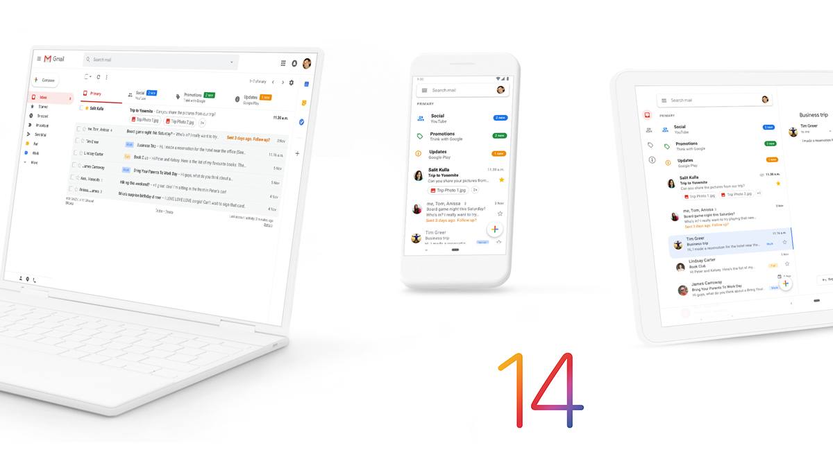 The New Gmail update in iOS 14 can now be set as a default email app