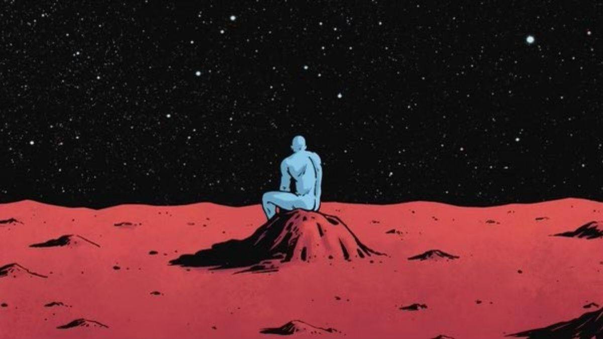 Elon Musk shares an image of a sad guy sitting on a mars crater, people are linking it with Dogecoin