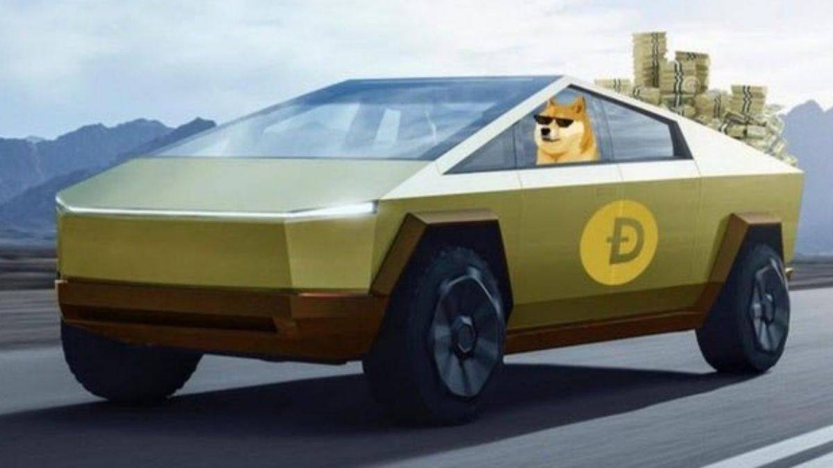 Dogecoin Cybertruck Imbued gold/bronze color would be sick, Elon Musk