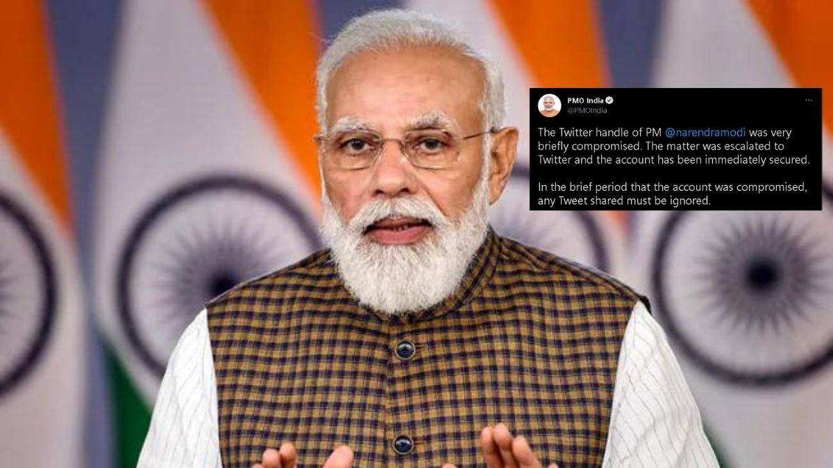 PM Narendra Modi Official Twitter handle hacked, but now recovered 2021 ...