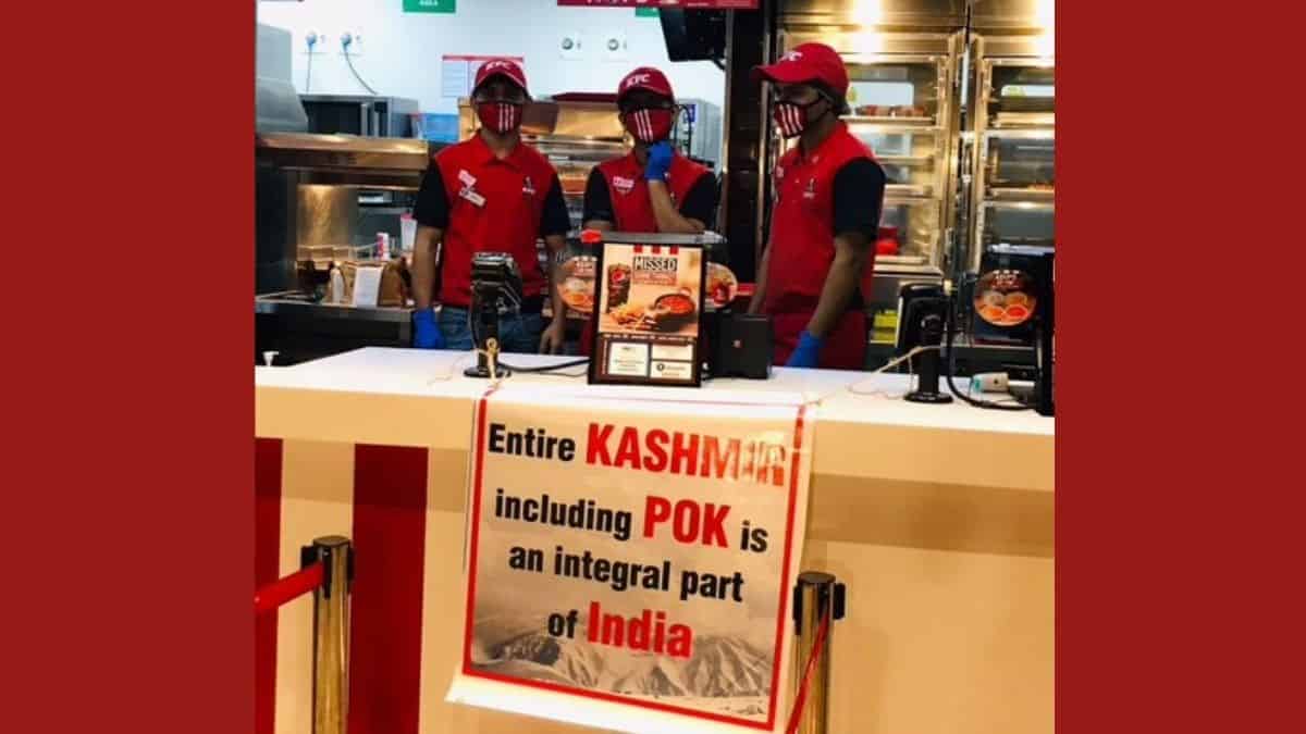 Fact Check: Did KFC India acknowledge Kashmir and POK are integral part of India's