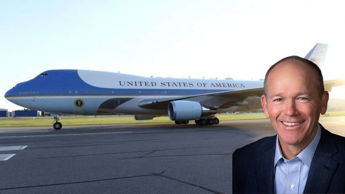 Boeing CEO David Calhoun says company lost $660 million dollar making Air Force One