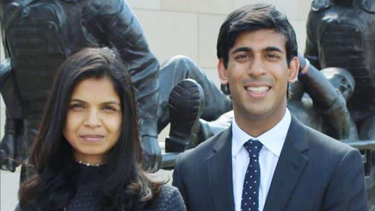 Infosys Chancellor Rishi Sunak's wife