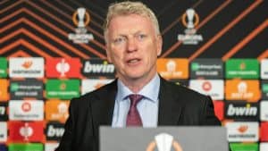 David Moyes: He anticipates a difficult match against Eintracht Frankfurt