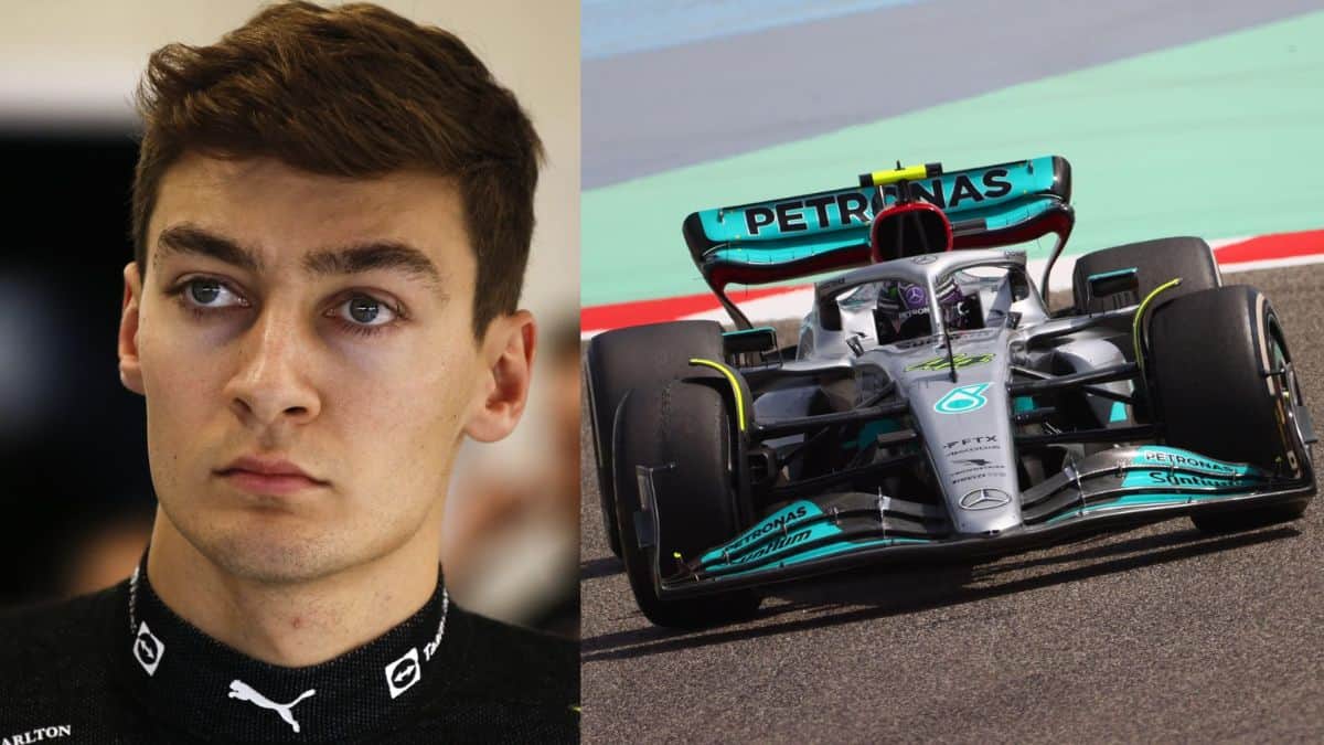 George Russell not happy with the Mercedes team performance