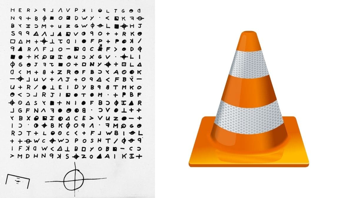 Zodiac Letter solved by opening it with VLC media player