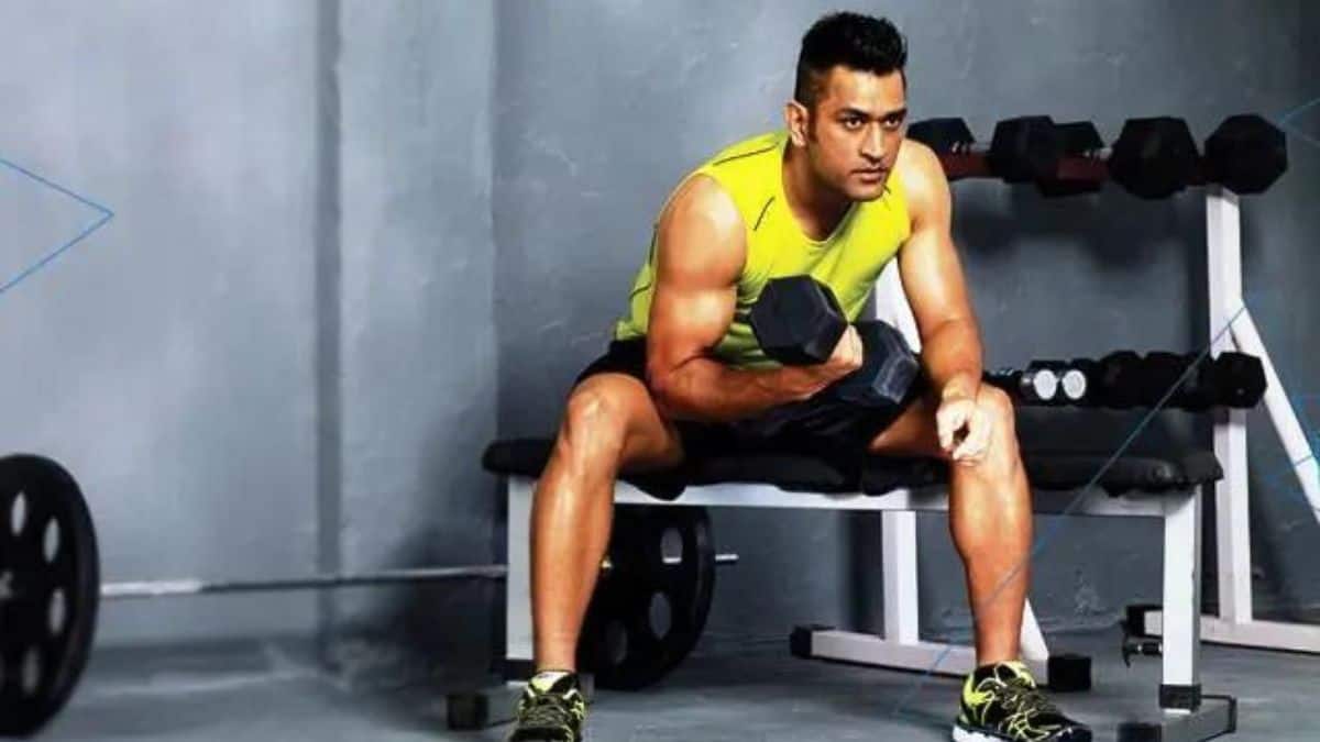 Captain Cool Hits The Gym And Also Begun His Net Practice Sessions - Check Out The Latest Photos!