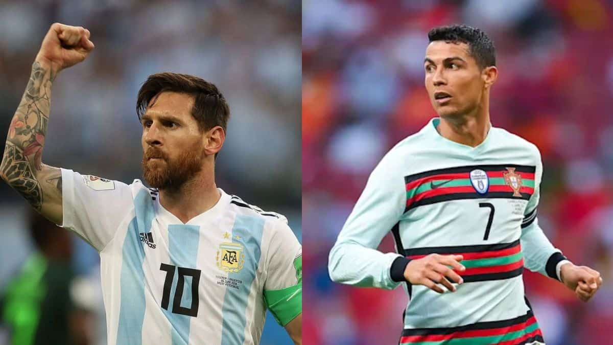 Messi victorious in England fans doubt Ronaldo's performance