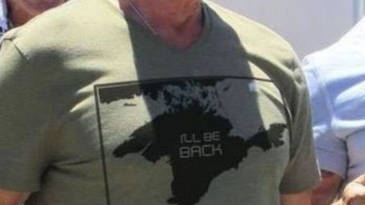 'I'll be back' T-shirt