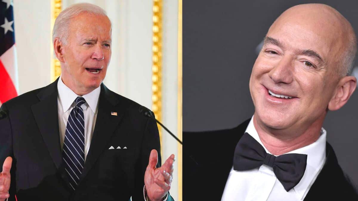 Jeff Bezos criticizes U.S. President Joe Biden on Twitter for commenting vaguely about lowering gas prices