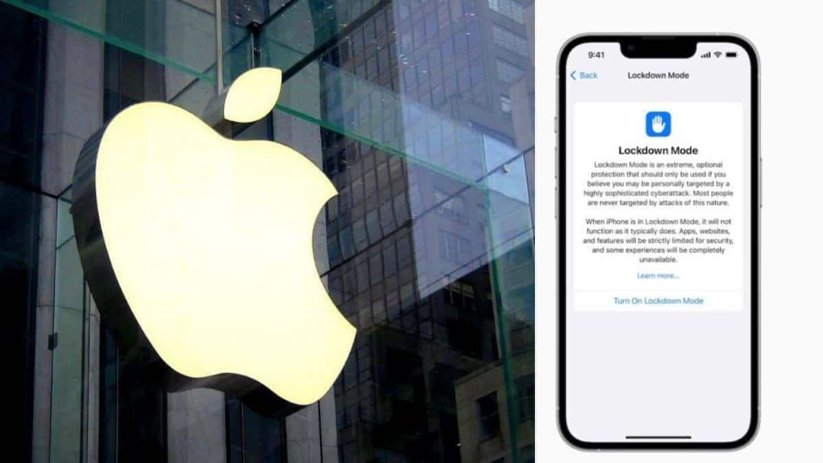 Security researcher Jonathan Scott tweets about Apple's latest feature LockDown Mode