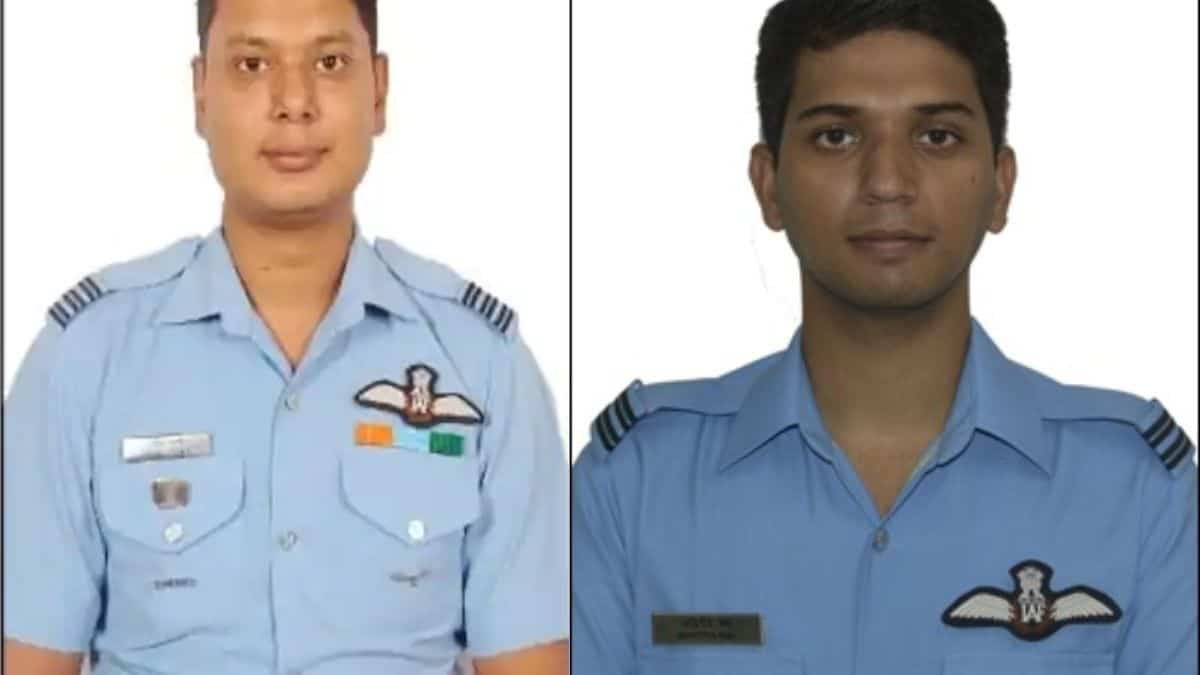 Wing Commander M Rana and Flight Lieutenant Advitiya Bal lost their lives in yesterdays Balmer Mig 21 cras