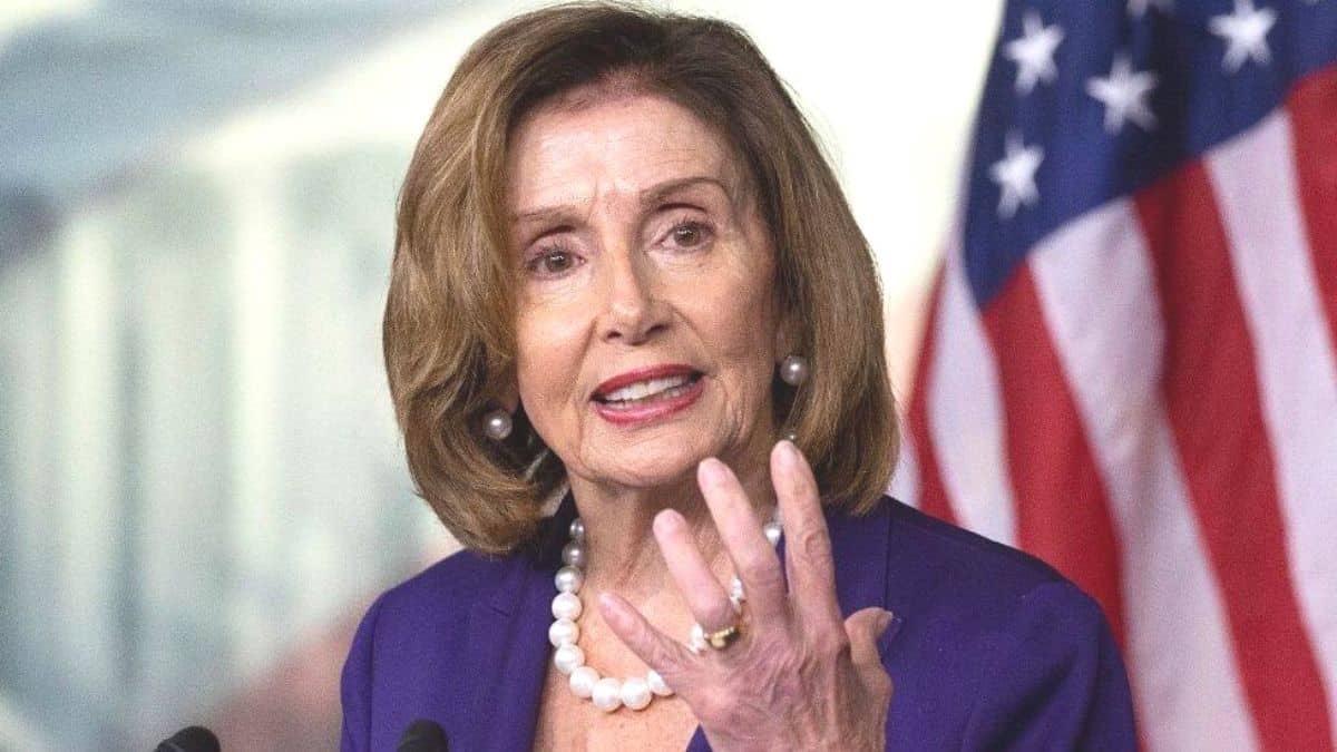 US House Speaker Nancy Pelosi remarked China's criticism of her is actually deep-rooted patriarchy