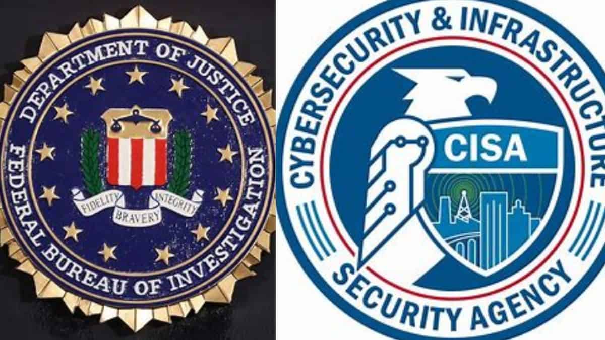 FBI And CISA Has Released A Joint Statement Describing The Recent ...