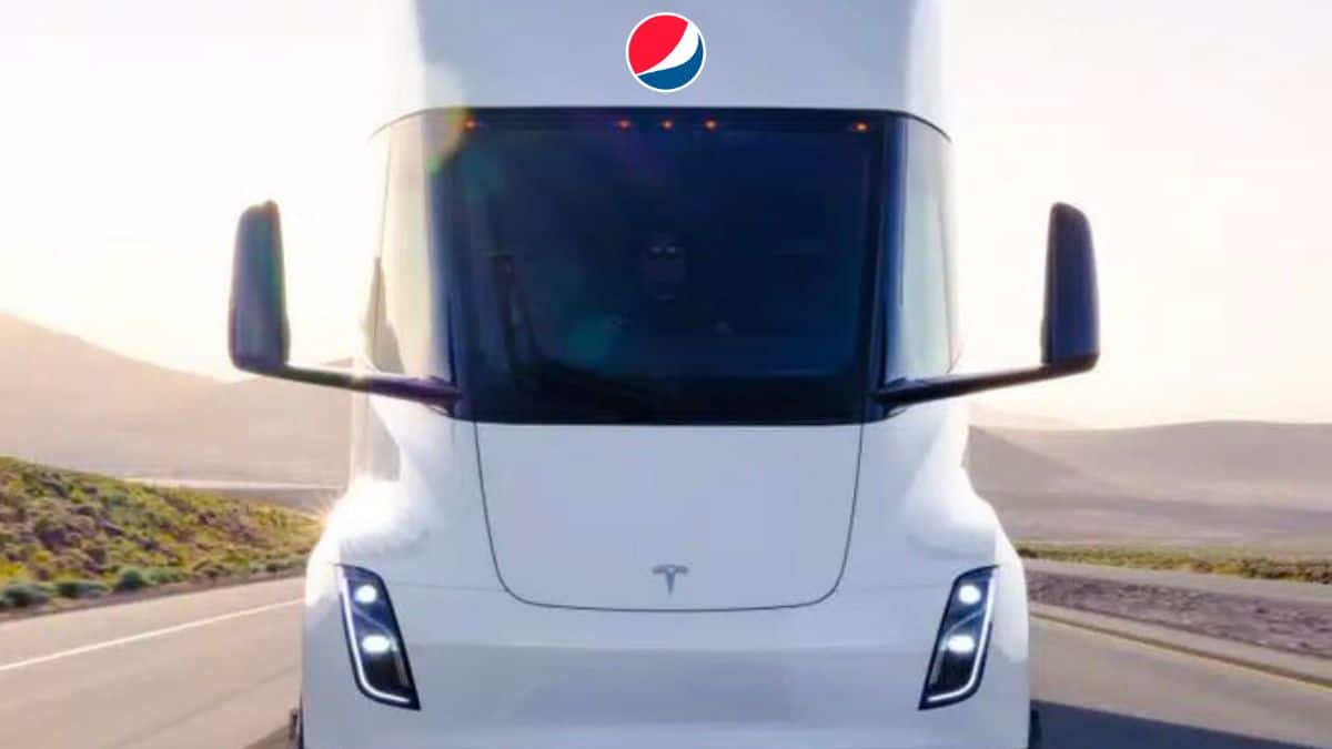 Pepsi Tesla Semi Truck