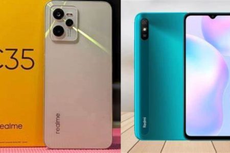 realme 9i and c35 comparison