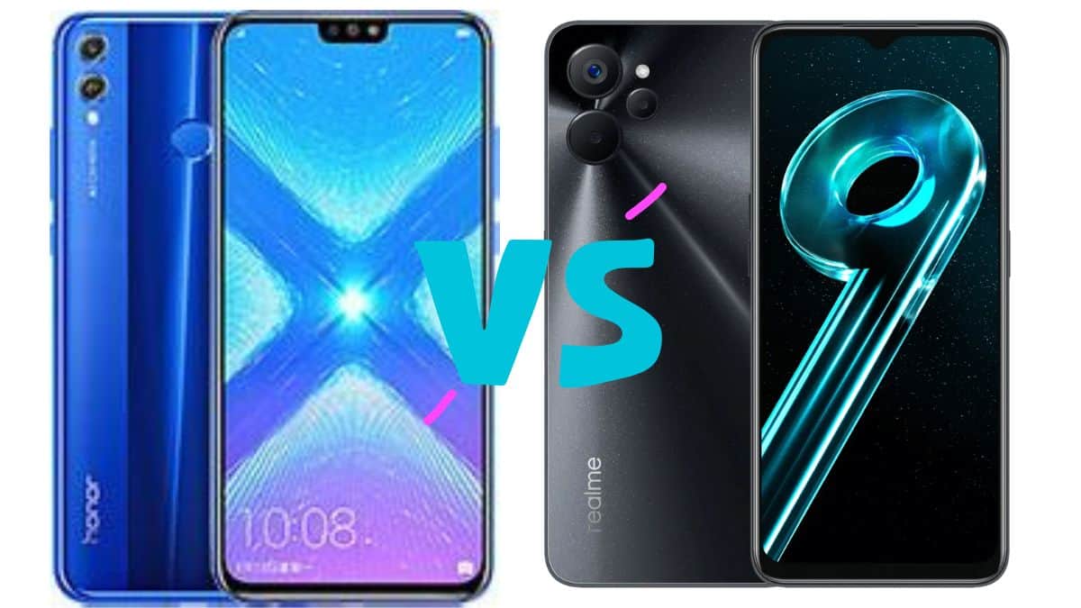 Honor X8 vs Realme 9i