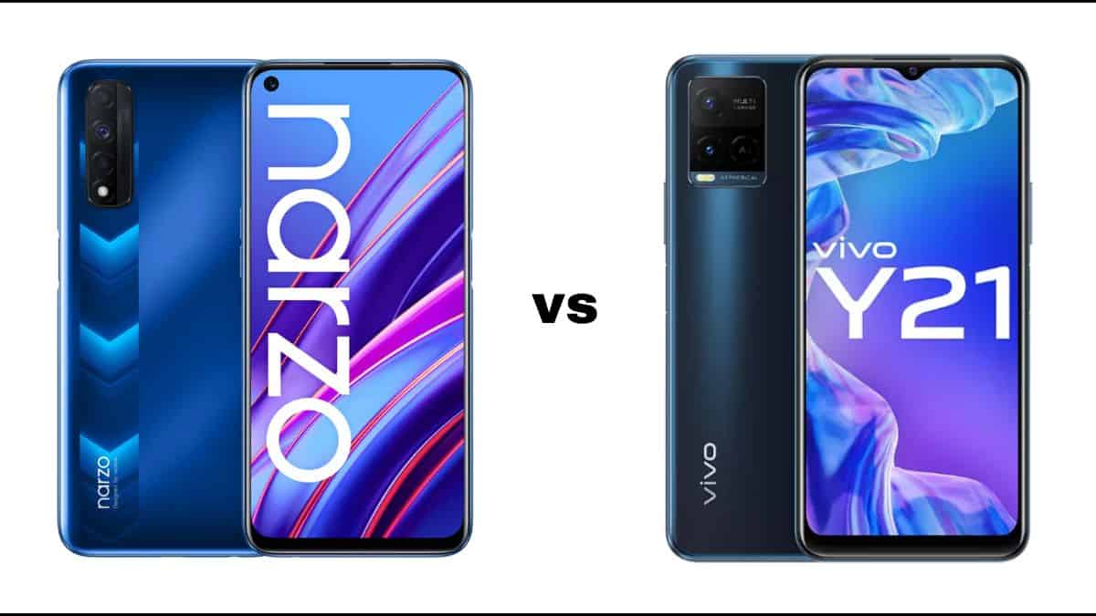 Realme Narzo 30 vs Vivo Y21