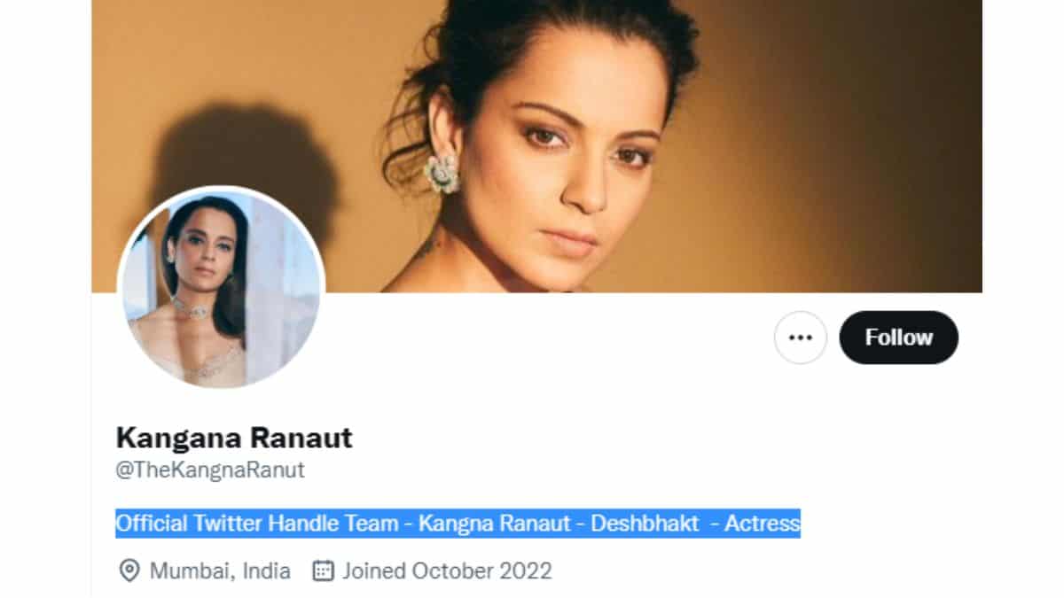 Kangana Ranaut is back on twitter