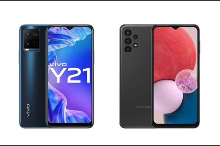 samsung a13 vs vivo y21 which is better