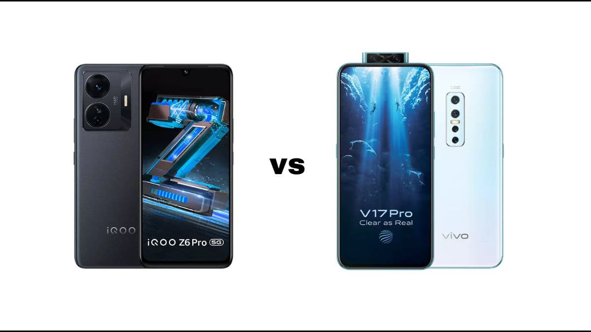 Vivo IQOO 6 Pro vs Vivo V17 Pro