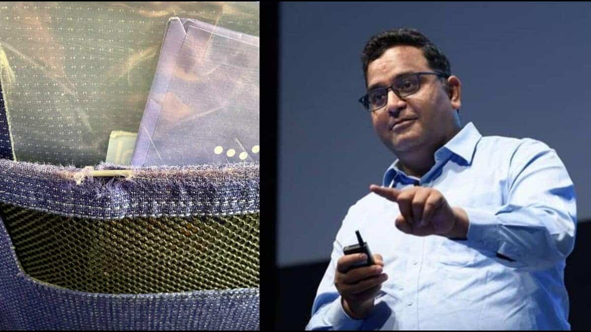 Paytm CEO shares torn seats of Indigo Airlines