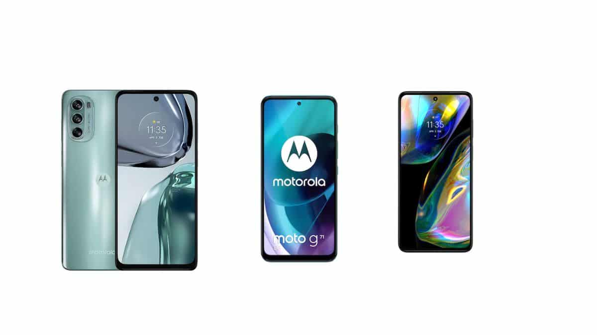 Moto G62 vs Moto G82 vs Moto G71