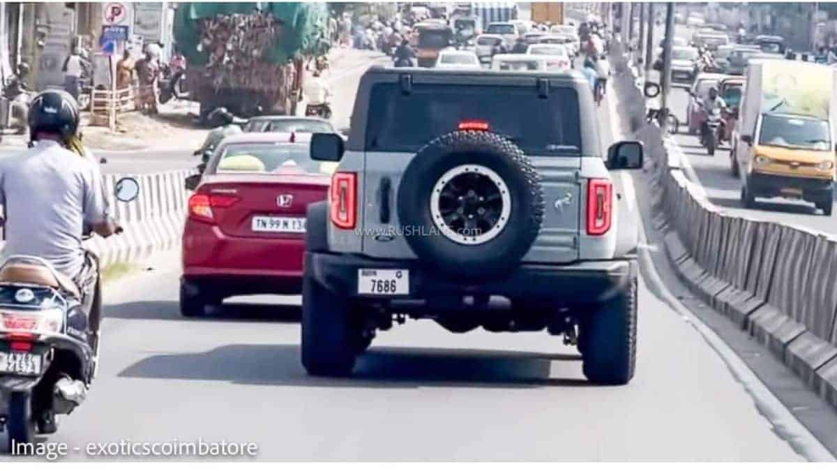 Ford Bronco India