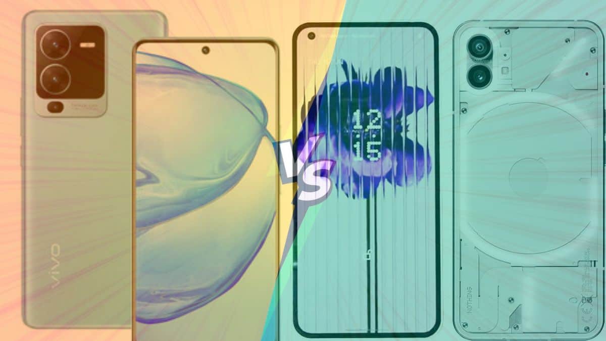 vivo v25 vs nothing phone 1