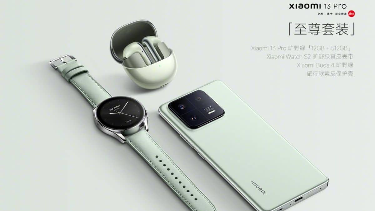 Xiaomi 13 Pro set to launch along with Watch S2 and Buds 4