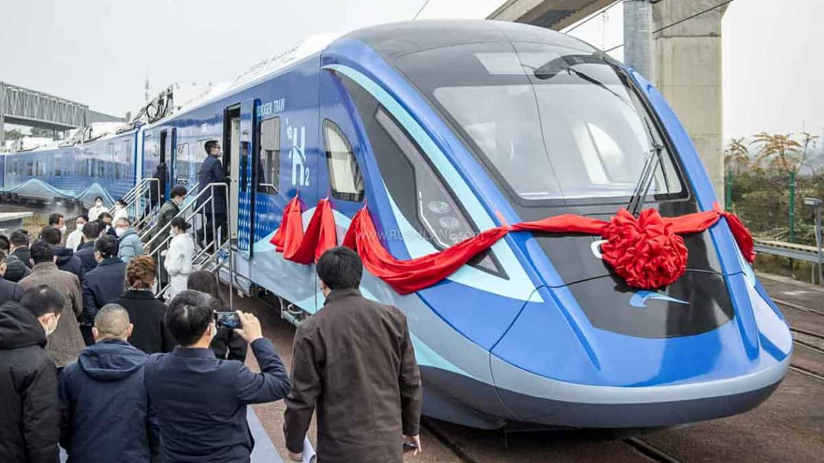 First Hydrogen Powered Train Launched In China Get To Know All About It ...