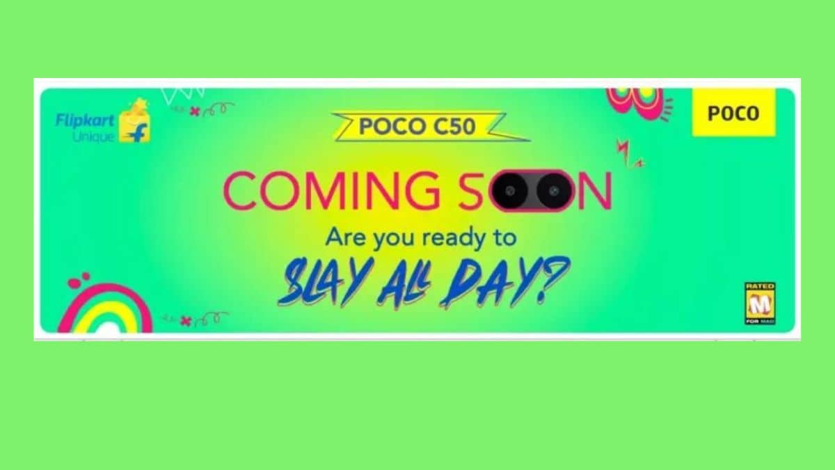 Get ready to grab POCO C50 that will be launched on Flipkart in first ...