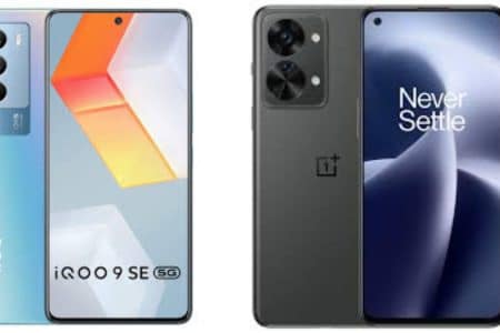 iqoo 9 vs oneplus nord 2