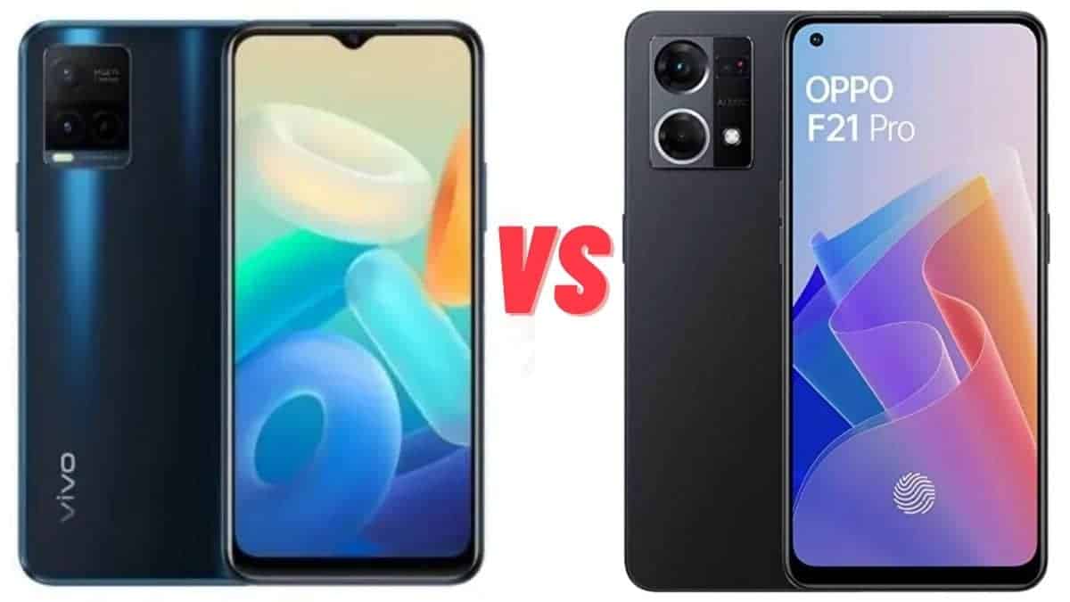 compare vivo y75 and oppo f21 pro