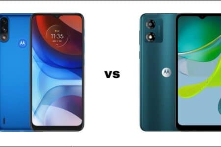 moto e7 vs