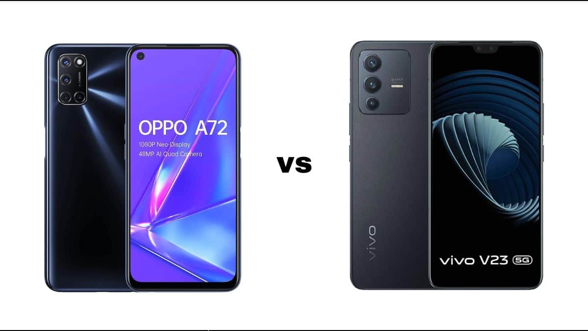 OPPO A72 vs Vivo V23: A Spec Comparison - The Tech Outlook