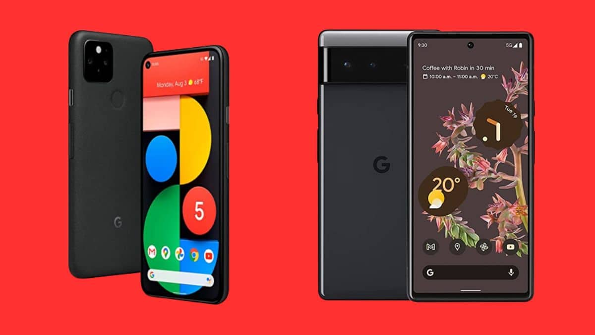 Google Pixel 5 v/s Google Pixel 6: Comparing their specs and price ...
