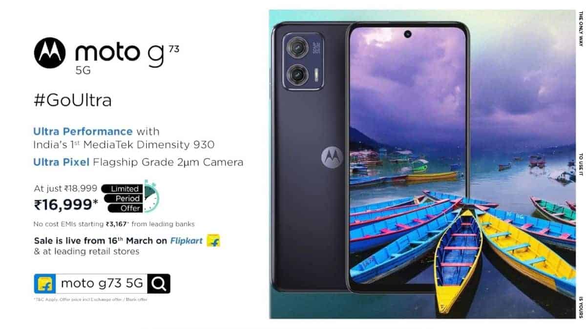 Motorola Moto G73 5G India price