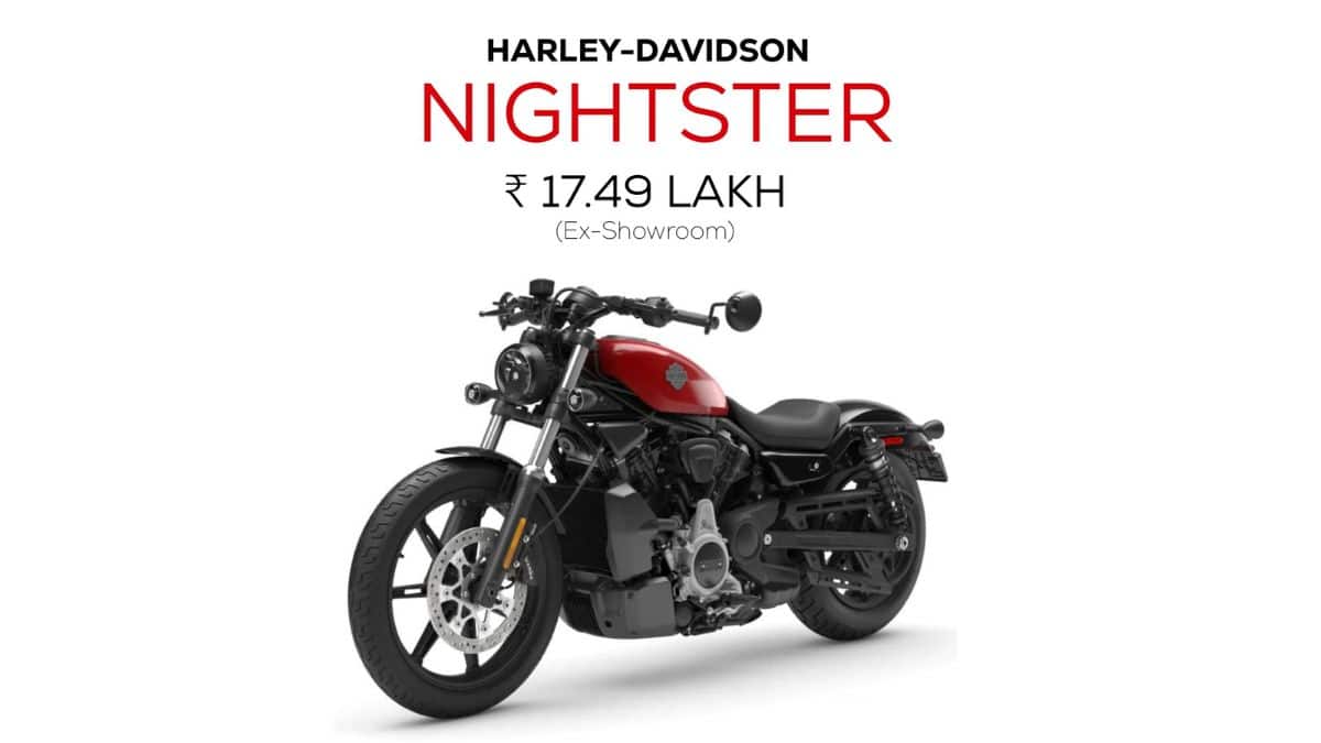 HarleyDavidson Launches the 2023 Nightster in India with an Ex