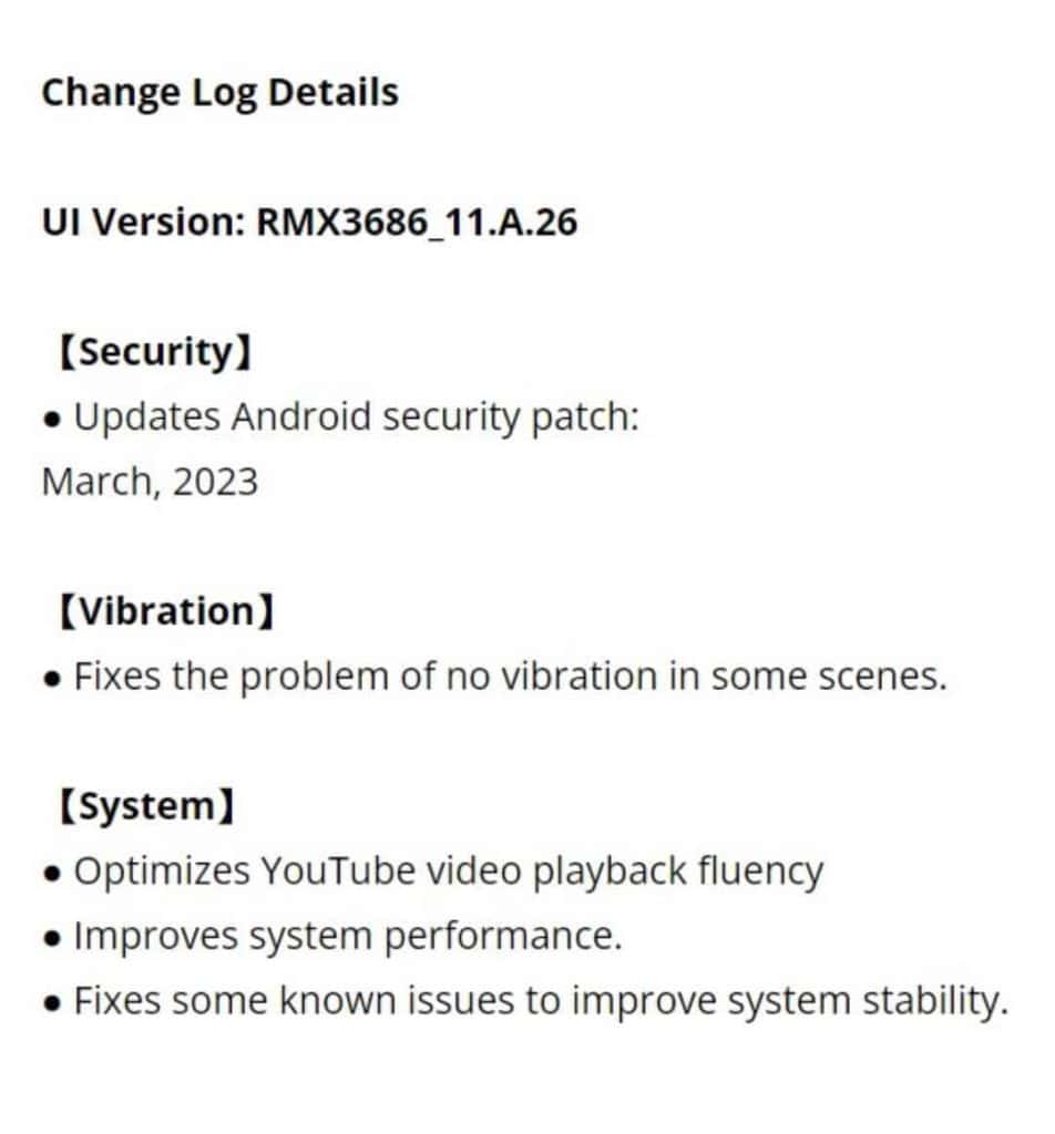 Realme 10 Pro Receives Realme UI A.64 Update in China: January 2024 Android  Security Patch - The Tech Outlook