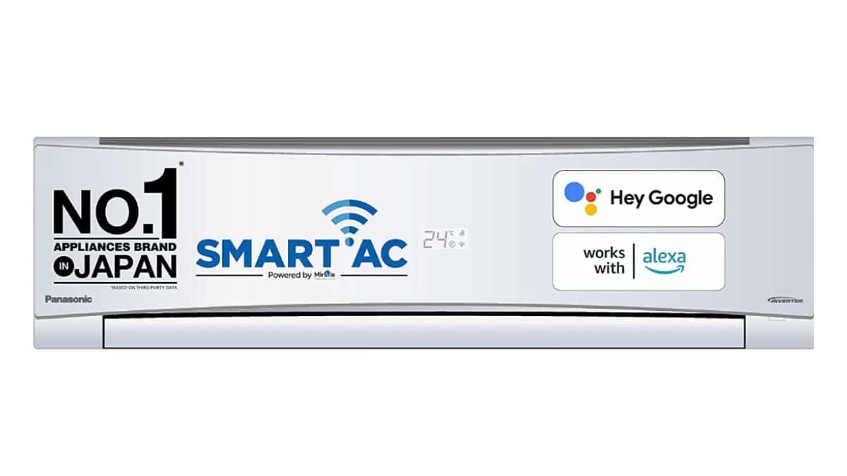 Panasonic 2 Ton 4 Star Inverter Smart Split AC