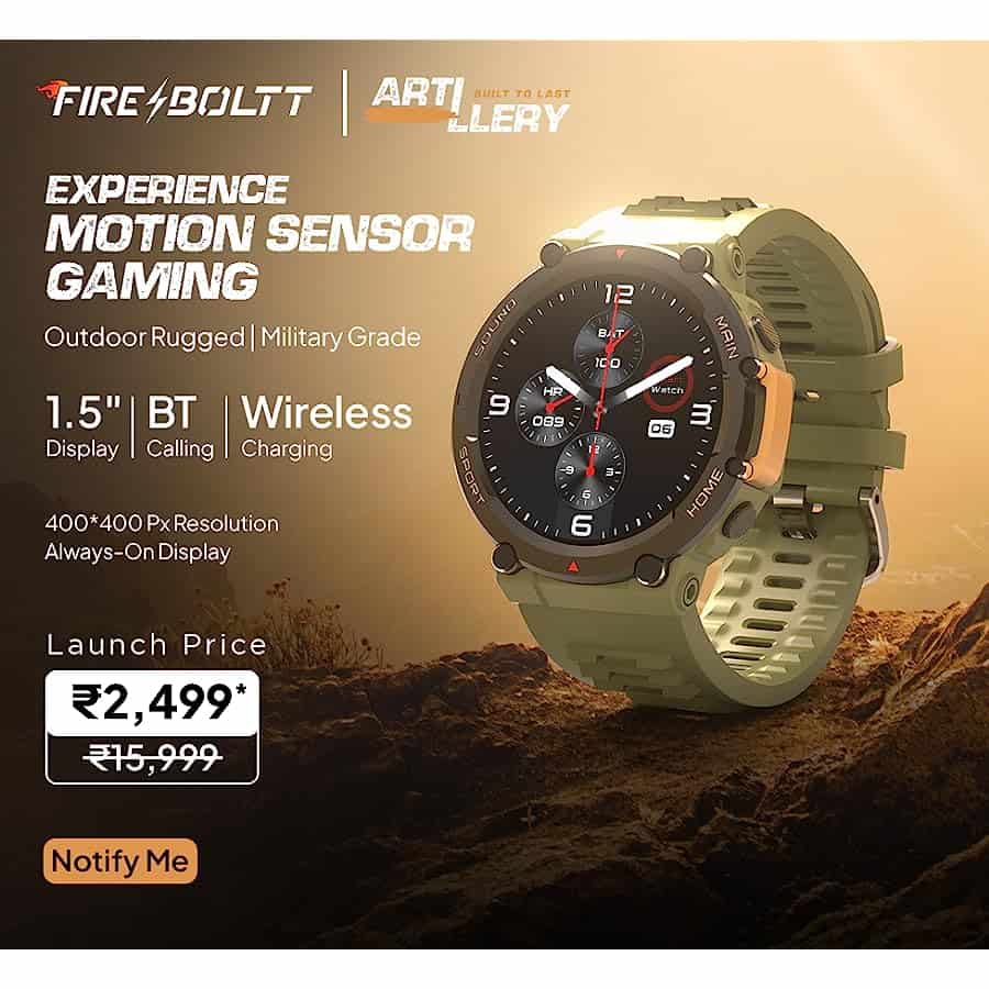 Buy Fire-Bolt Rocket BSW093 Smart Watch, Silver Grey Online at Best Prices  in India - JioMart.