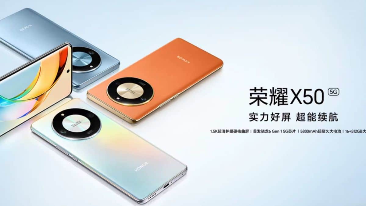 Honor X50 color variants