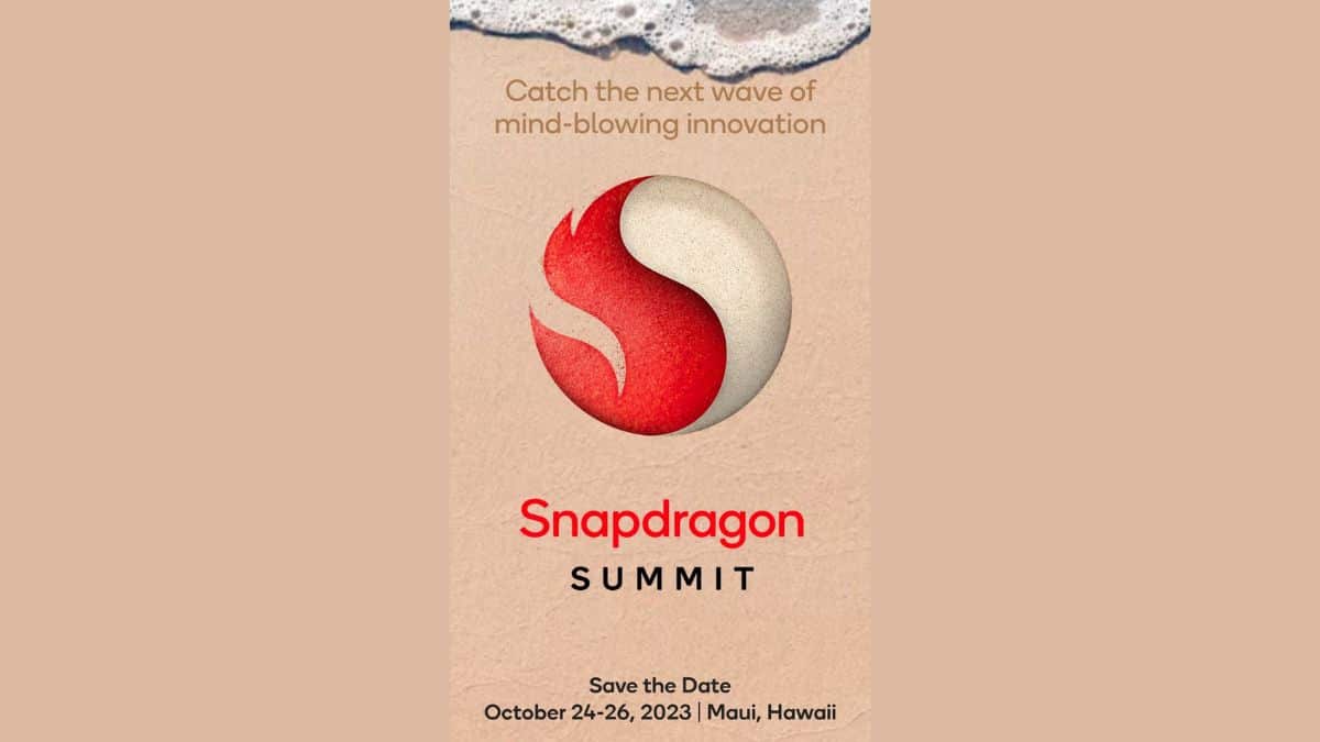 Snapdragon Summit 2023 to Start in the Month of October 2023, Confirms