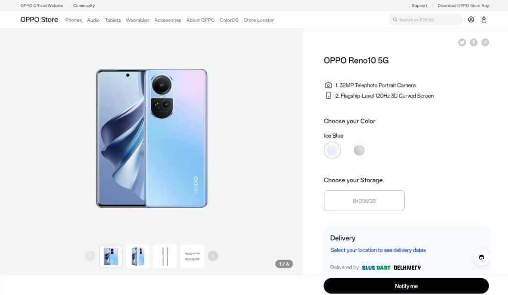 OPPO Reno 10 - OPPO Website