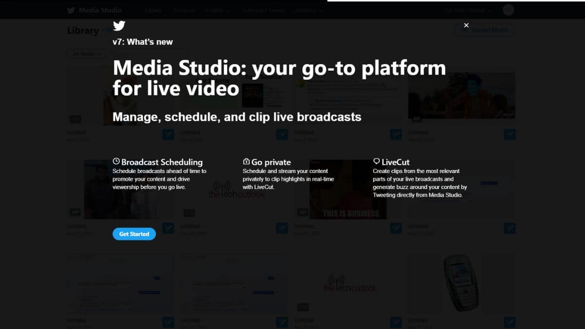 Twitter Media Studio