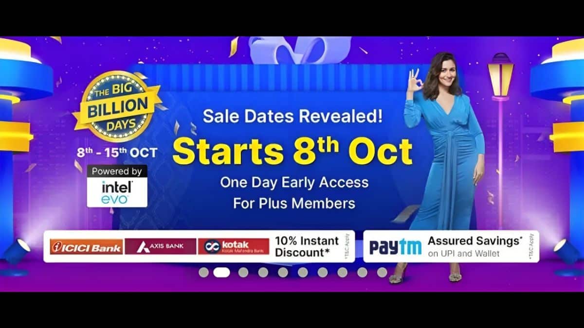 Flipkart - The Big Billions Days - Starts 8th Oct